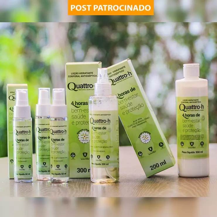 Quattro-h é produto revolucionário para você se proteger na pandemia