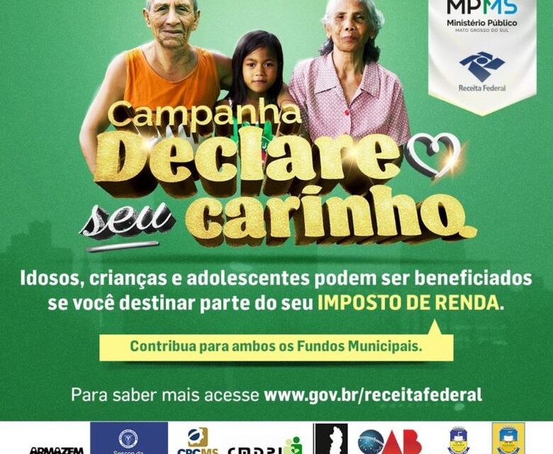 Neste sábado (7) tem dia D da campanha “Declare seu Carinho”