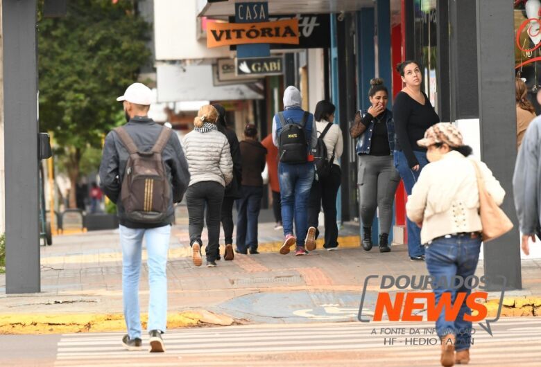 Temperatura despenca mais de 20°C em menos de 24 horas em Dourados