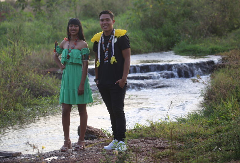 Miss e Mister Indígena de Dourados participam de novo concurso em MS; veja como votar