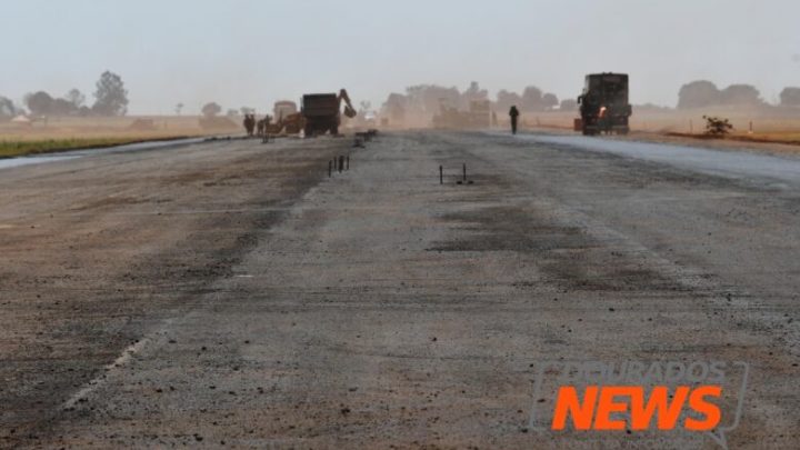 Ministério da Infraestrutura repassa mais R$ 10 milhões para obras no Aeroporto de Dourados