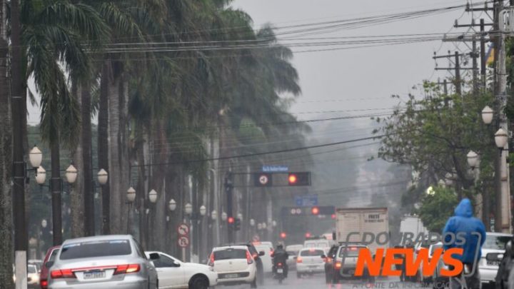 Sul e Leste de MS entram em alerta de tempestade e frio chega nesta quinta a Dourados