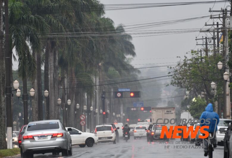 Sul e Leste de MS entram em alerta de tempestade e frio chega nesta quinta a Dourados