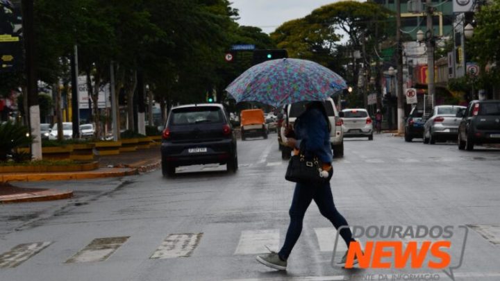Dourados e outras cidades de MS em alerta para tempestade e queda de temperatura