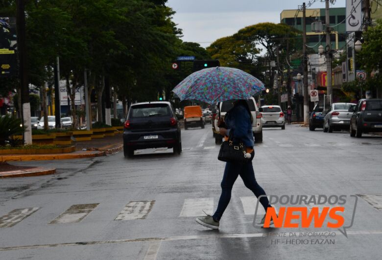 Dourados e outras cidades de MS em alerta para tempestade e queda de temperatura