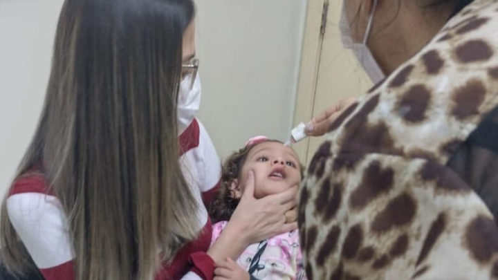 Dourados vacina apenas 60% do público alvo contra a Polio