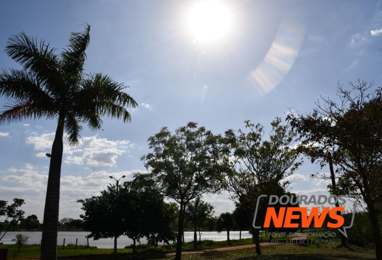 Calorão continua e pode ‘bater’ 35ºC no final de semana em Dourados