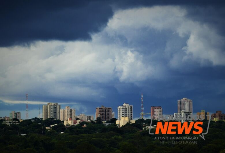 Inmet divulga novo alerta de tempestade válido para quase todo MS