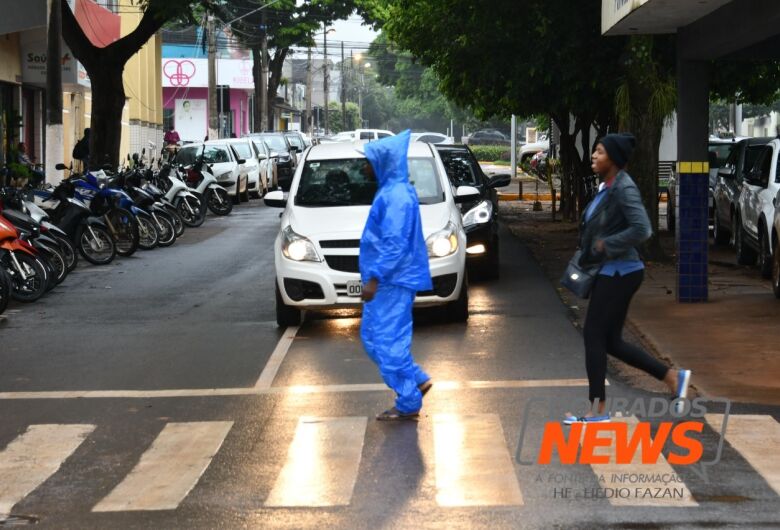 Com chuva na madrugada, semana inicia com temperatura amena em Dourados