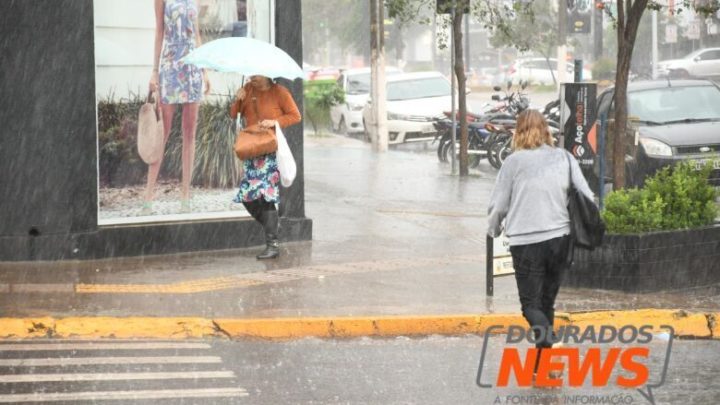 Chuva acumulada em Dourados passa de 70% do esperado para o mês