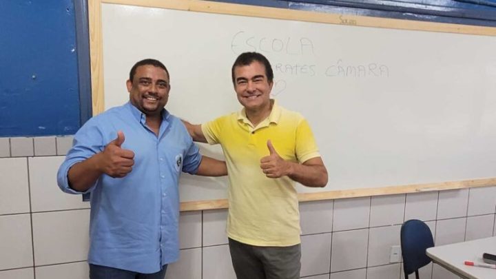 Recurso destinado por Marçal garante novas lousas para a escola Sócrates Câmara