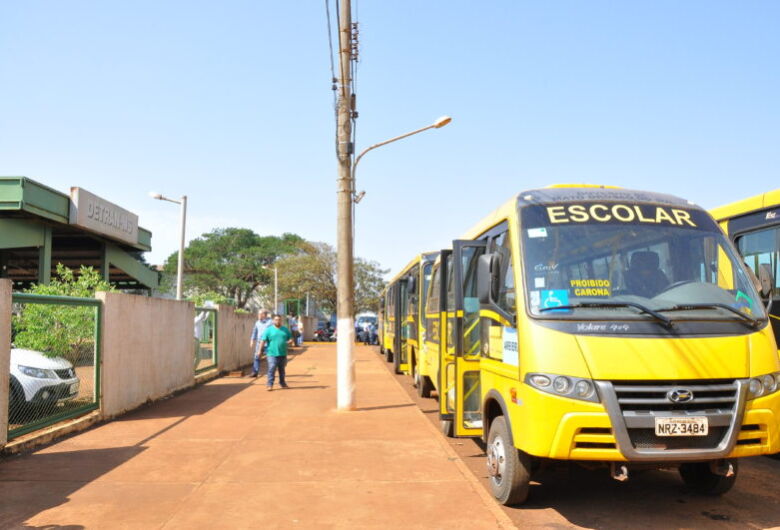 Vistoria de veículos do transporte escolar termina amanhã