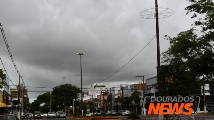 Avanço de frente fria oceânica causa instabilidade em MS nesta sexta