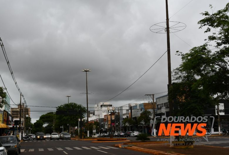 Avanço de frente fria oceânica causa instabilidade em MS nesta sexta