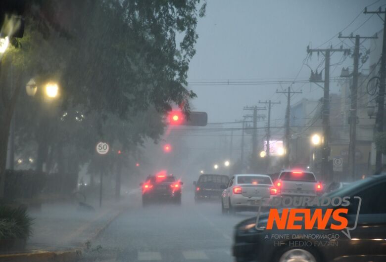 Dourados e outras cidades de MS estão em alerta por chuvas intensas