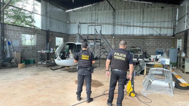 PF cumpre mandados em MS e visa quadrilha que usava helicópteros para o tráfico