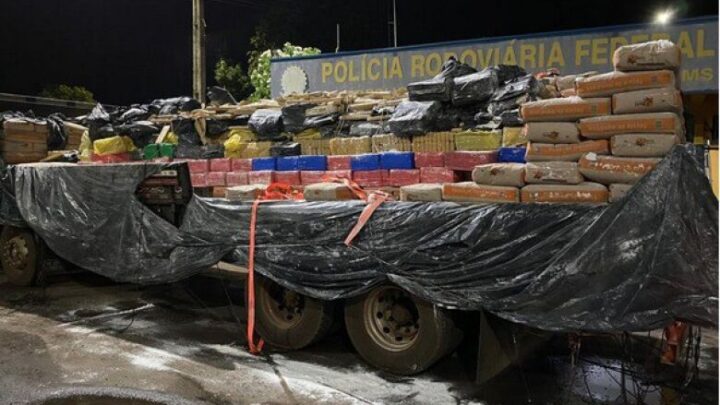 Polícia faz apreensão de quase 10 toneladas de maconha em MS