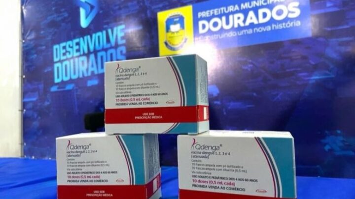 Vacinação contra a dengue começa na próxima semana em Dourados