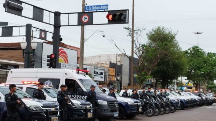 PM coloca todo efetivo para reforçar segurança pública nas ruas de Dourados