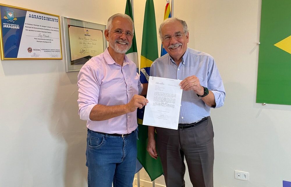 Sergio Nogueira visita deputado federal Dr. Luiz Ovando e ressalta apoio recebido em Dourados