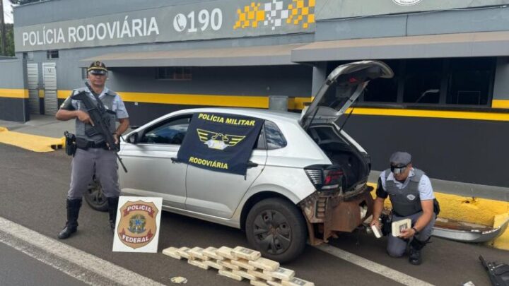 Douradense é flagrado com quase 30 kg de cocaína em rodovia de São Paulo