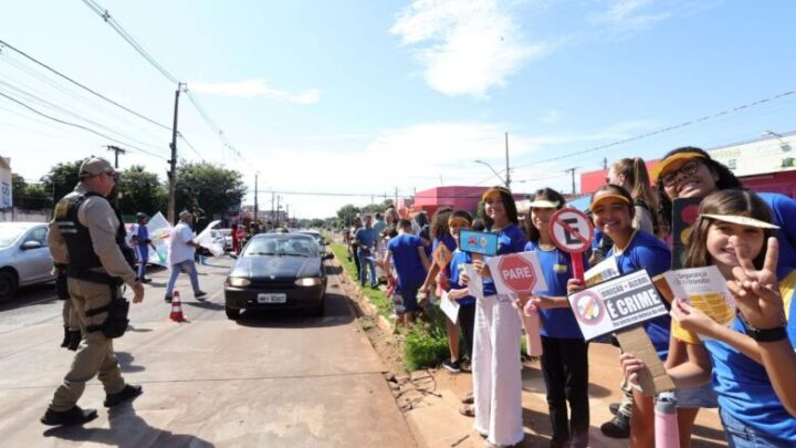 Escola Avani se destaca com projeto por trânsito seguro